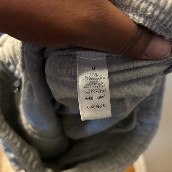 PacSun pants - light heather gray “Easy Quilted Joggers” sweatpants - Picture 8 of 11